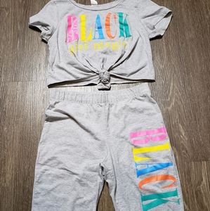 Black Girl Magic Shorts Set